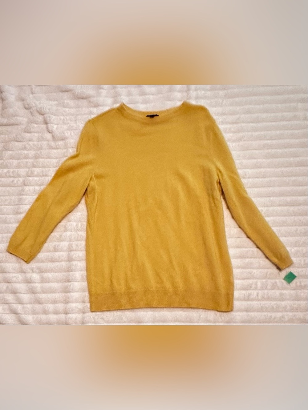 Talbots Golden Yellow Crewneck Sweater